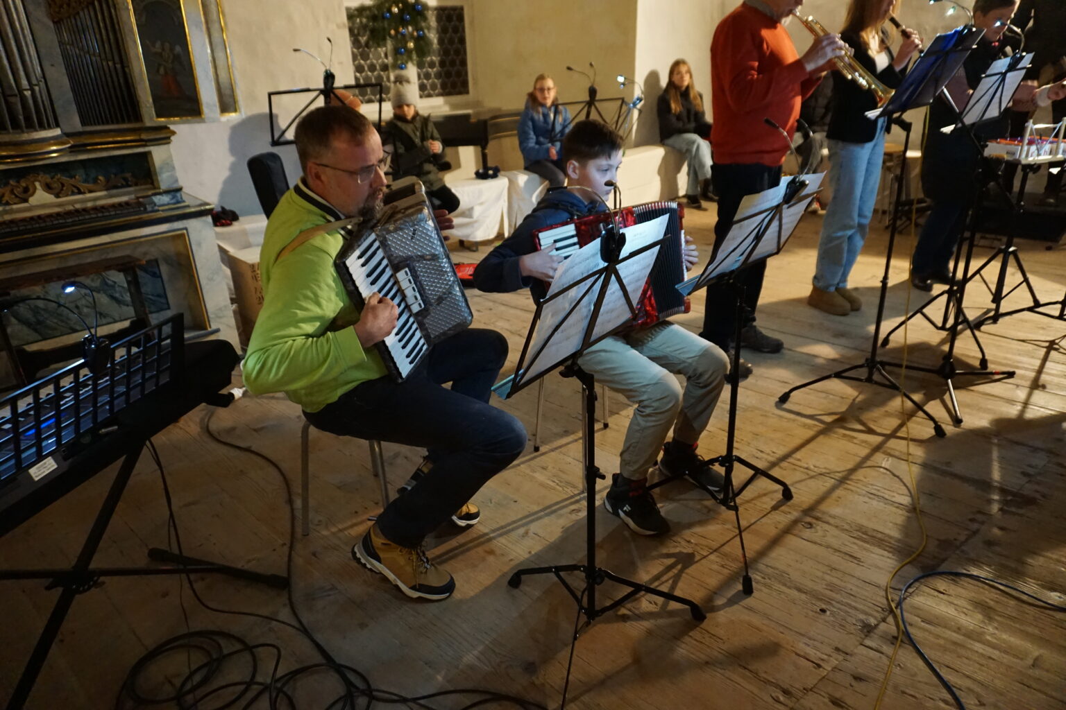 Weihnachten in familie